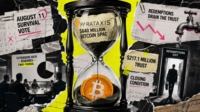 Investors are about to drain a $217 million trust fund while voting to keep its Bitcoin SPAC alive