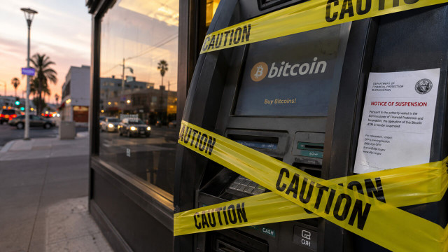 Bitcoin ATMs were crypto's street-corner bank. Now regulators are shutting the door