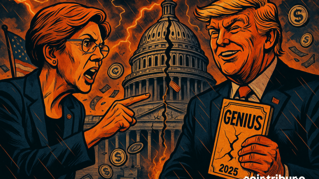 Elizabeth Warren Criticizes the GENIUS Act for Favoring Private Interests in Stablecoin Regulation