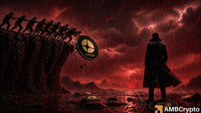 Whale's $22.9M ASTER dump – A look at how this will affect the altcoin's price