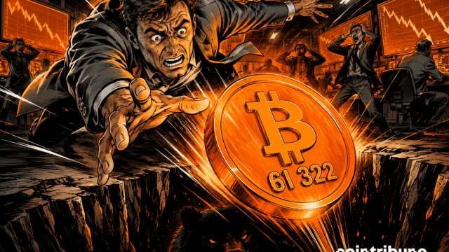 Bitcoin fällt auf 61.322 $: Der Markt stürzt auf den niedrigsten Stand seit Februar