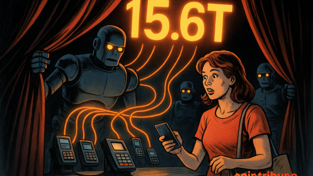 Bots Fuel $15.6T Stablecoin Boom in Q3 2025 as Retail Use Hits Record Levels