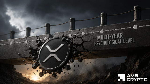 Is XRP's $1 support under threat? Here's what's driving the decline