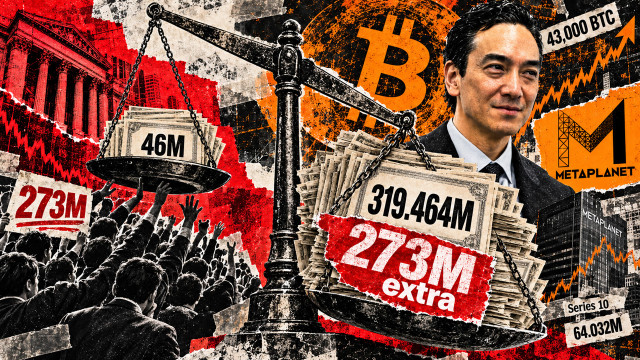 Metaplanet's Bitcoin boom quietly turned a 46 million-share executive pay plan into a 319 million-share windfall