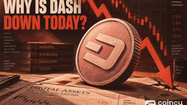 Why Is Dash (DASH) Price Down Today?