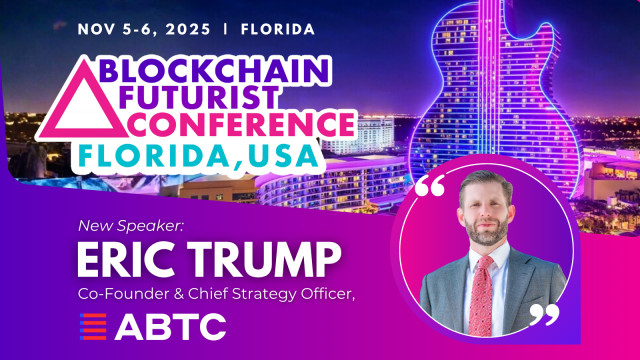 Eric Trump To Speak At Blockchain Futurist Conference Florida 2025