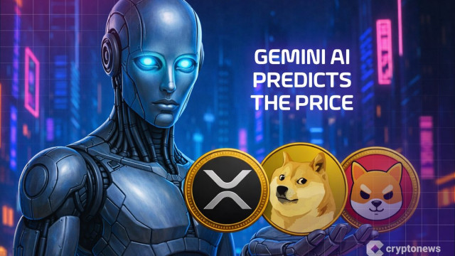 Google's Gemini AI Predicts the Price of XRP, Dogecoin and Shiba Inu By the End of 2026