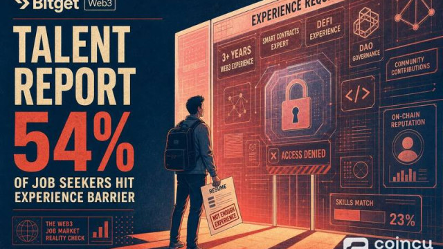 Bitget Web3 Talent Report: 54% of Job Seekers Hit Experience Barrier