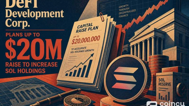 DeFi Development Corp. Plans Up to $20M Raise to Increase SOL Holdings