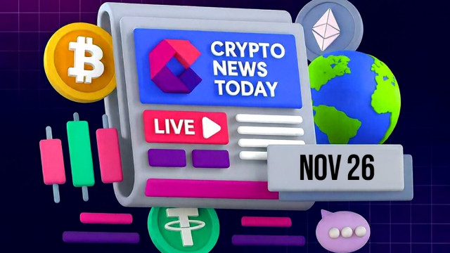 [LIVE] Crypto News Today: Latest Updates for Nov. 26, 2025 – AI Sector Rises as PayFi, L2 Pull Back; Tom Lee Predicts $7K–$9K ETH Despite Short-Term Dip Risk