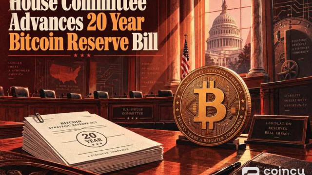House Committee Advances 20-Year Bitcoin Reserve Bill