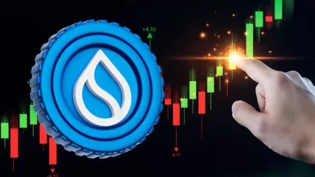Why is the SUI token price up today?