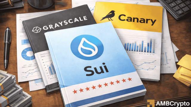 SUI trades below $1 as institutional access expands via staked ETFs