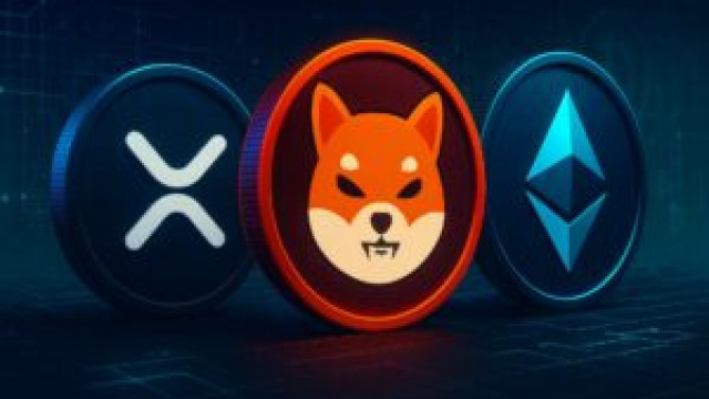 Today XRP and Shiba Inu outperform Ethereum