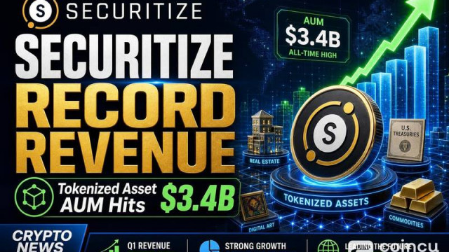Securitize Q1 Revenue Hits Record as Tokenized Asset AUM Reaches $3.4B