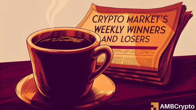 Crypto market's weekly winners and losers – STABLE, MORPHO, DOGE, ZEC