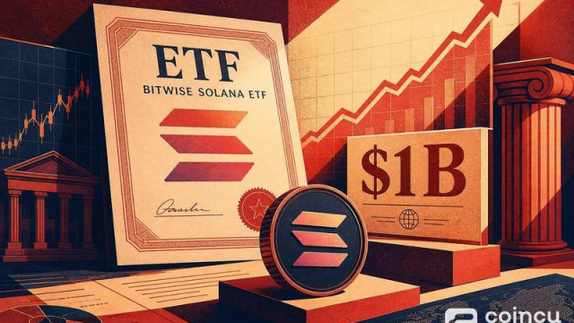 Bitwise Solana ETF First to Hit $1B AUM