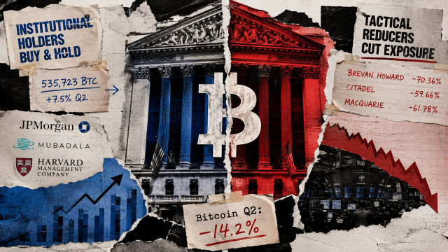 Bitcoin's Q2 selloff split Wall Street as banks bought, hedge funds cut and sovereigns held
