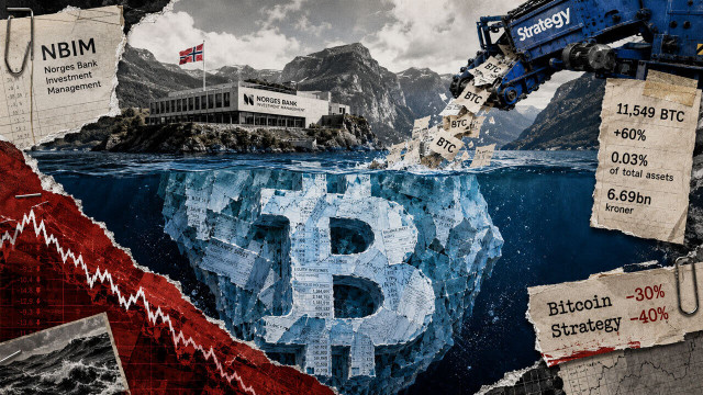 Norway's sovereign fund reaches record 11,549 BTC exposure without buying more Bitcoin