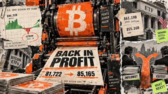 Bitcoin hits $86,000 putting ETF investors back in profit after $86 billion wipeout