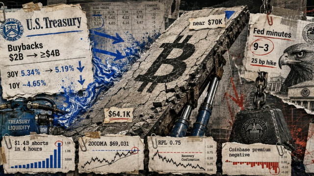 Bitcoin's $69,000 breakout now hinges on yields after Fed warns more tightening may be needed