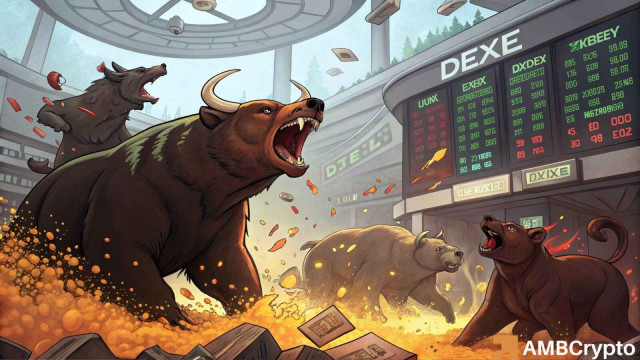 DEXE dumps 15% as seller dominance surges – Warning sign?