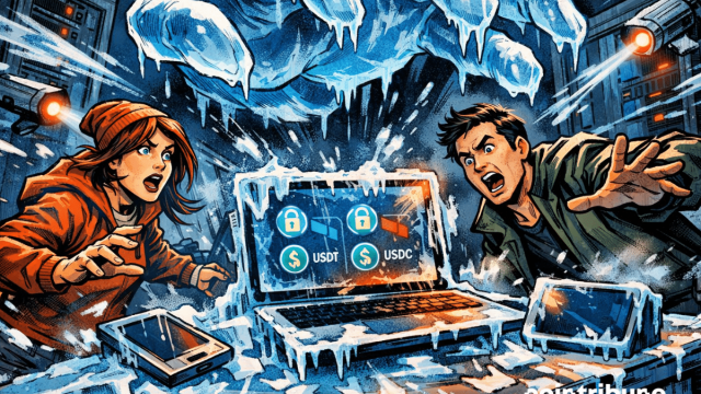 Featured image for article: Two Stablecoin Startups Face Account Freezes by JPMorgan Over Sanctions Risk
