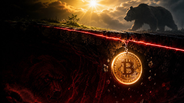 Bitcoin just slipped below the bear-market line traders cannot ignore