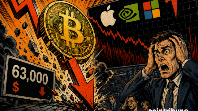 Bitcoin unter 63.000 US-Dollar: Der Tech-Crash erschüttert Krypto