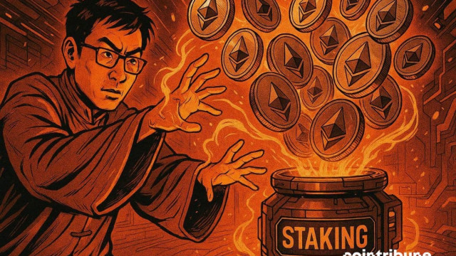 Bitmine switches to Ethereum staking with a $219 million deposit