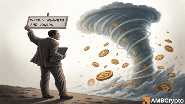 Crypto market's weekly winners and losers – TEL, STRK, ICP, CC