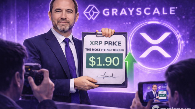 XRP Price Target $1.90 as Grayscale Names It the ‘Second Most Talked-About Asset'
