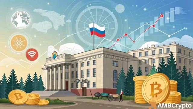 Featured image for article: Central Bank of Russia eases restrictions, opens mutual funds to crypto investments