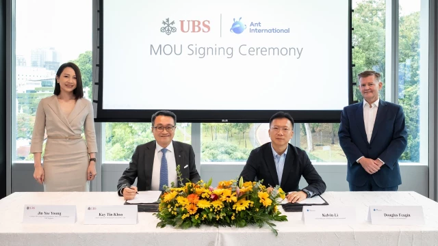 Featured image for article: UBS-Ant International alliance threatens to disrupt traditional treasury settlement