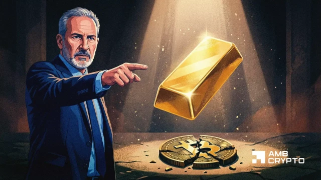 ‘Gold is up $50, Bitcoin is down 4%' – Peter Schiff highlights the rift between crypto and TradFi