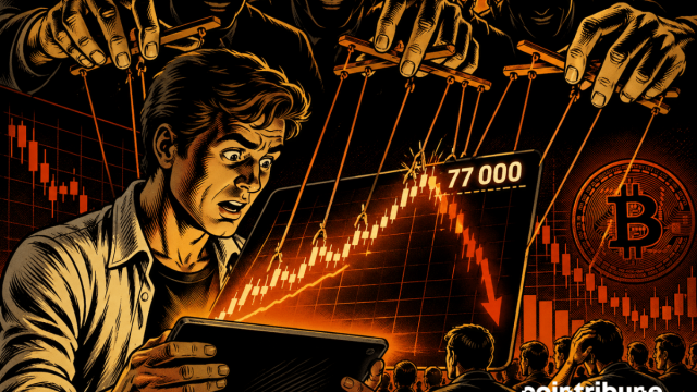 Bitcoin: realização de lucros em US$ 77 mil pesa na alta