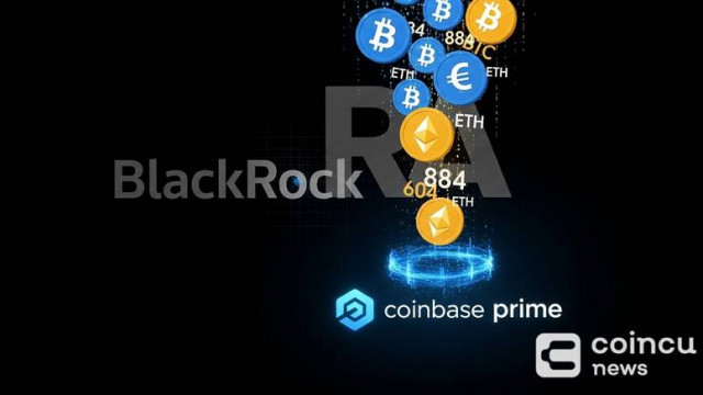 BlackRock Transfers 884 BTC and 604 ETH to Coinbase Prime