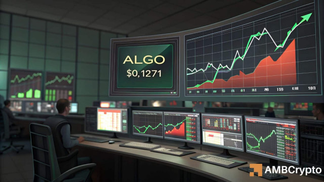 Algorand: Can ALGO target $0.1271 after a 10% price breakout?