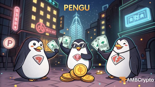PENGU price prediction – Will the memecoin reverse course to surge by 4x?