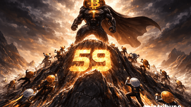 Altcoins Gain Ground as Bitcoin Dominance Nears 59%