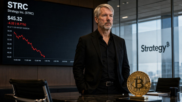 STRC's plunge puts Saylor's Bitcoin dividend machine under pressure