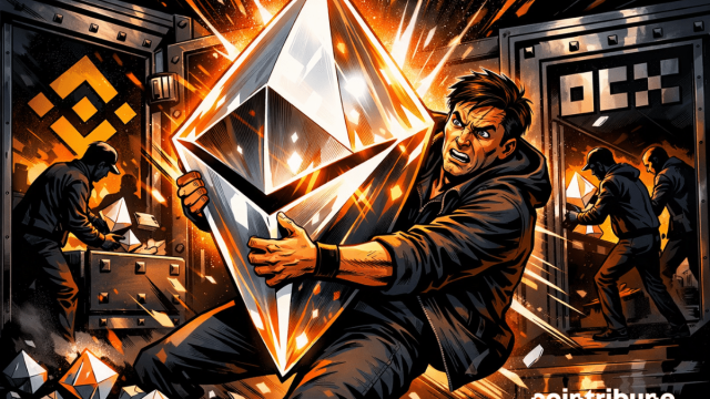 Ethereum Withdrawals on OKX and Binance Reach Record Levels