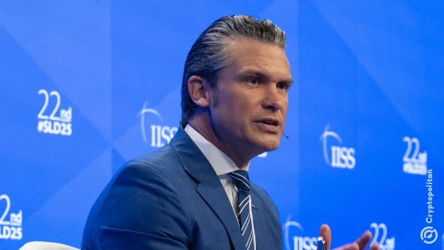 Pete Hegseth's Coinbase-held Bitcoin booked up to $6,000 in 2025 gains, filing shows