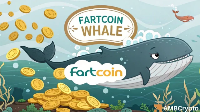 Fartcoin dips 8% after $2.72M whale dump – Can bulls defend $1.30?