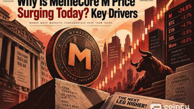 Why Is MemeCore (M) Price Surging Today? Key Drivers