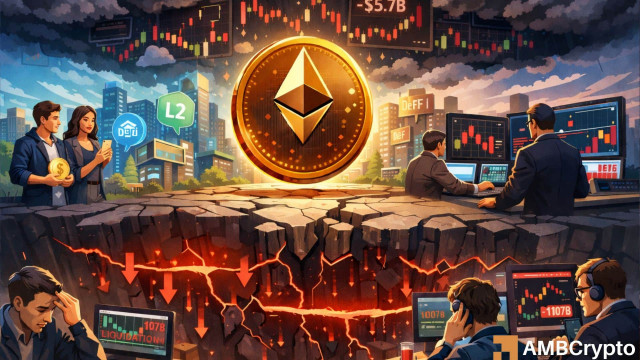 Ethereum – Is $2,200 the risk zone for ETH after Futures traders add $5.7B selling pressure?
