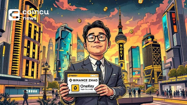 Featured image for article: Changpeng Zhao Endorses OneKey for Secure Self-Custody