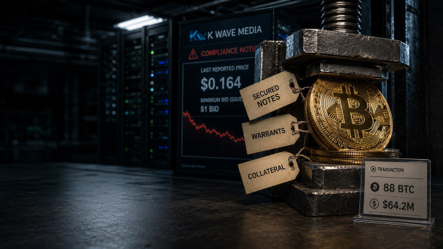 US Bitcoin treasury company just sold every BTC as debt and Nasdaq pressure closed in