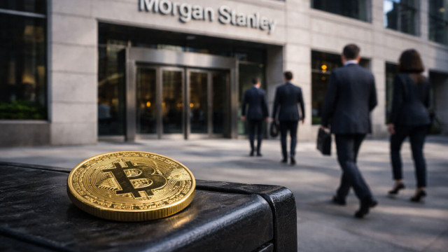 Morgan Stanley's new Bitcoin ETF buys 430 BTC on debut, raising pressure on BlackRock's IBIT