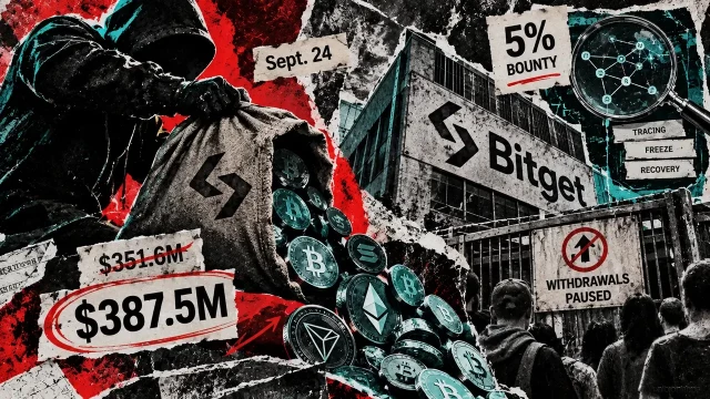 Bitget's hack just got $36 million bigger, and now there's a bounty on the stolen crypto